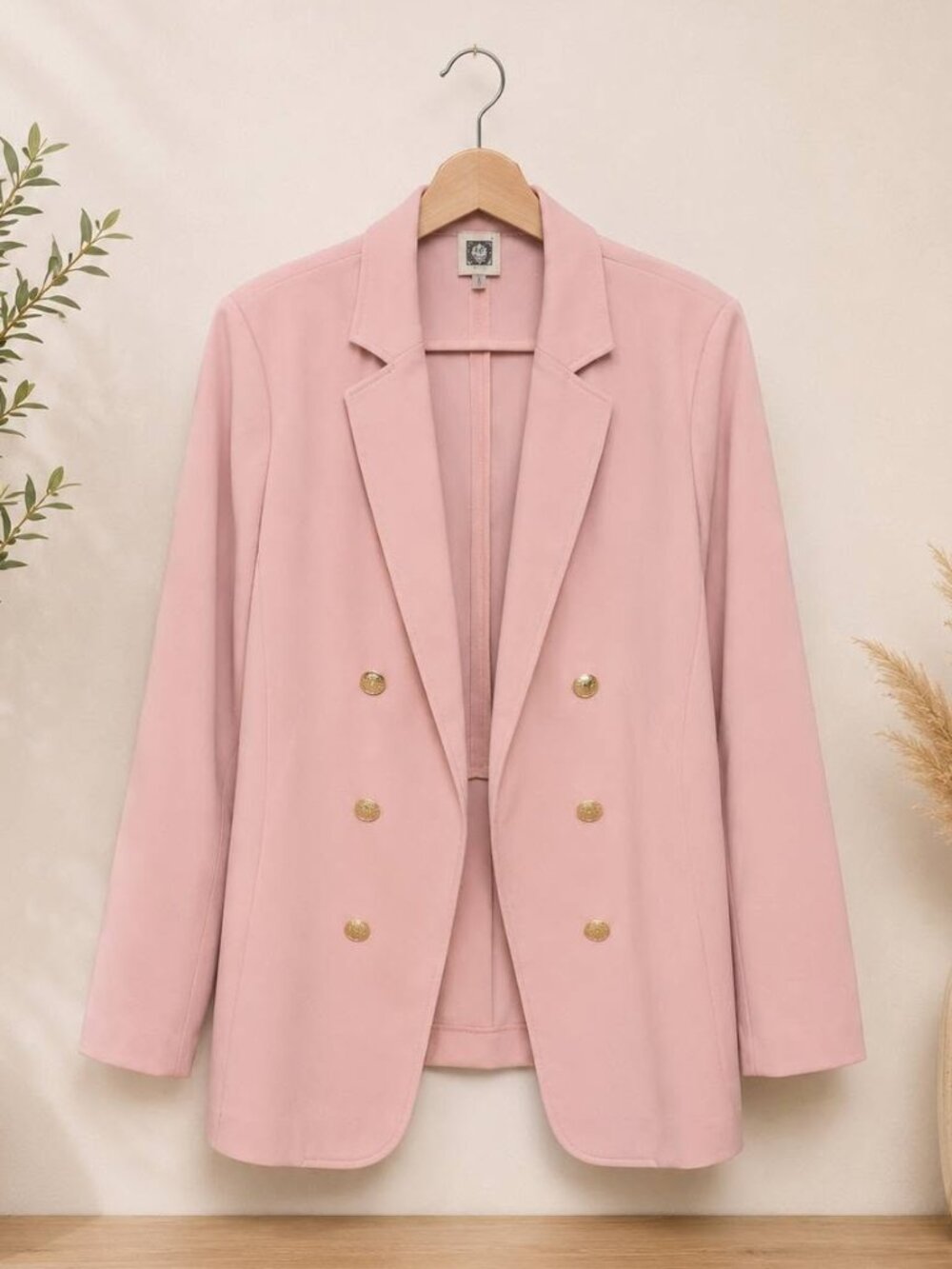 Pink Jacket Blazer Anne Klein Size XL